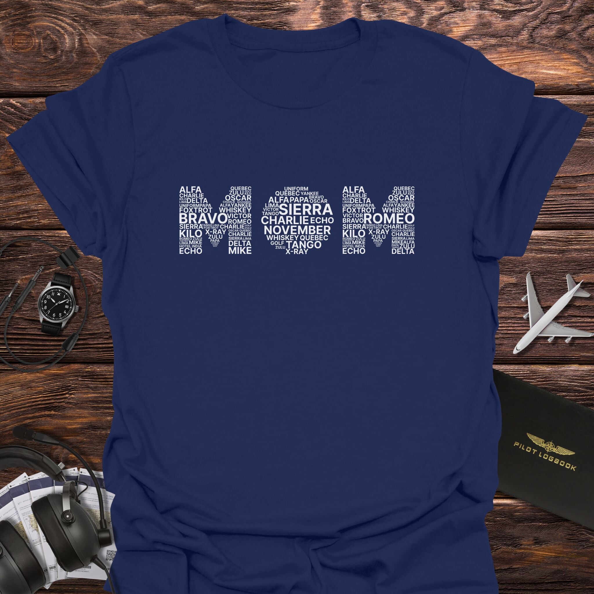 Mom Phonetic Alphabet T-Shirt