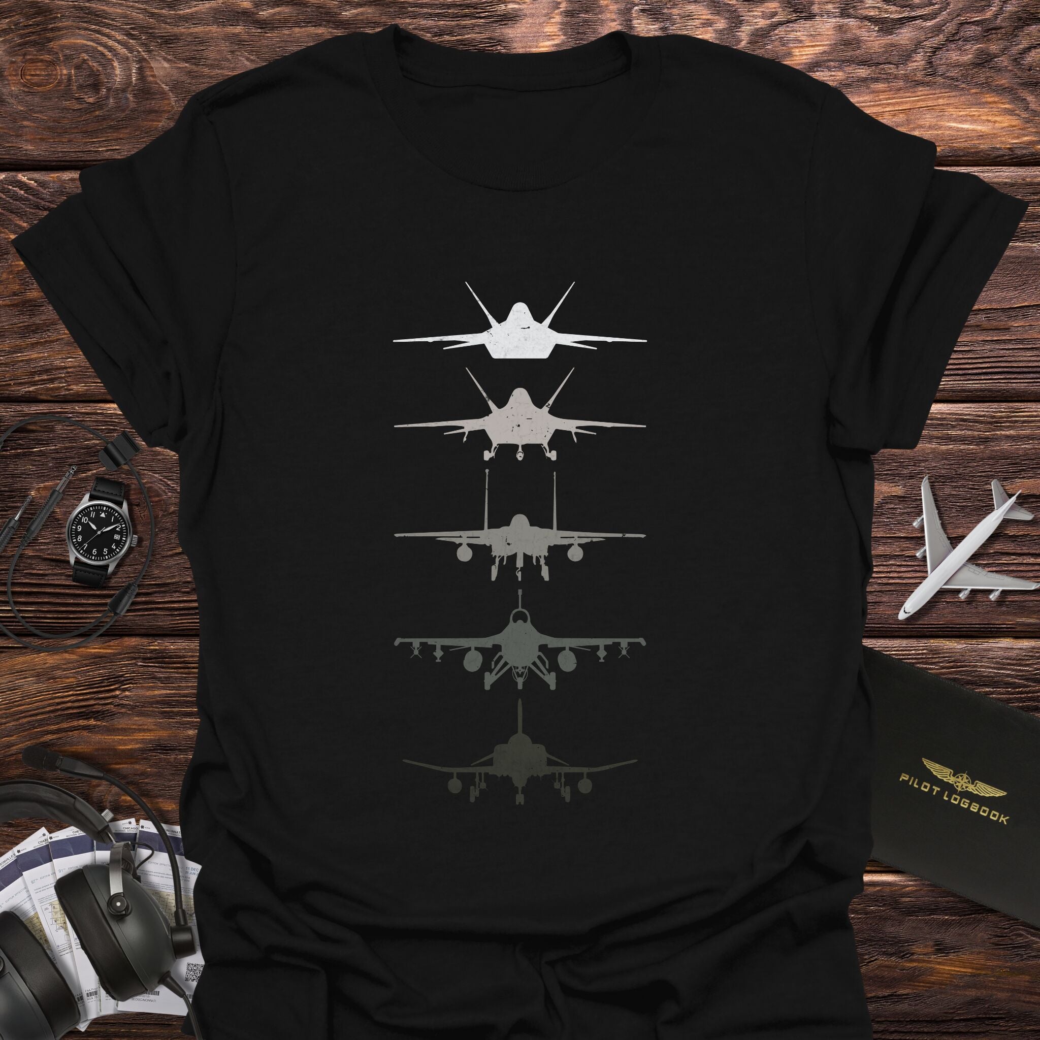 Legends of Airpower Monochrome T-Shirt
