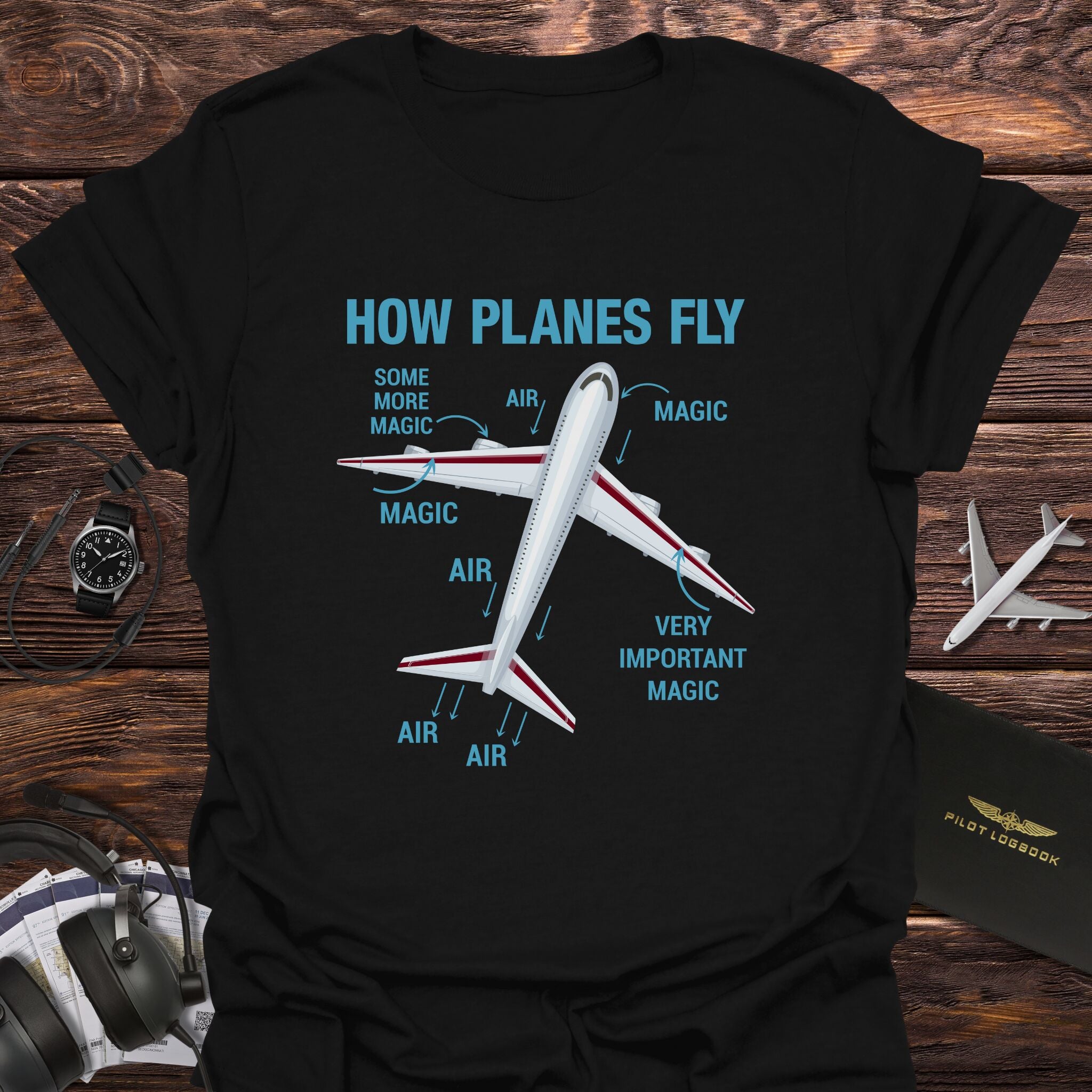 How Planes Fly T-Shirt