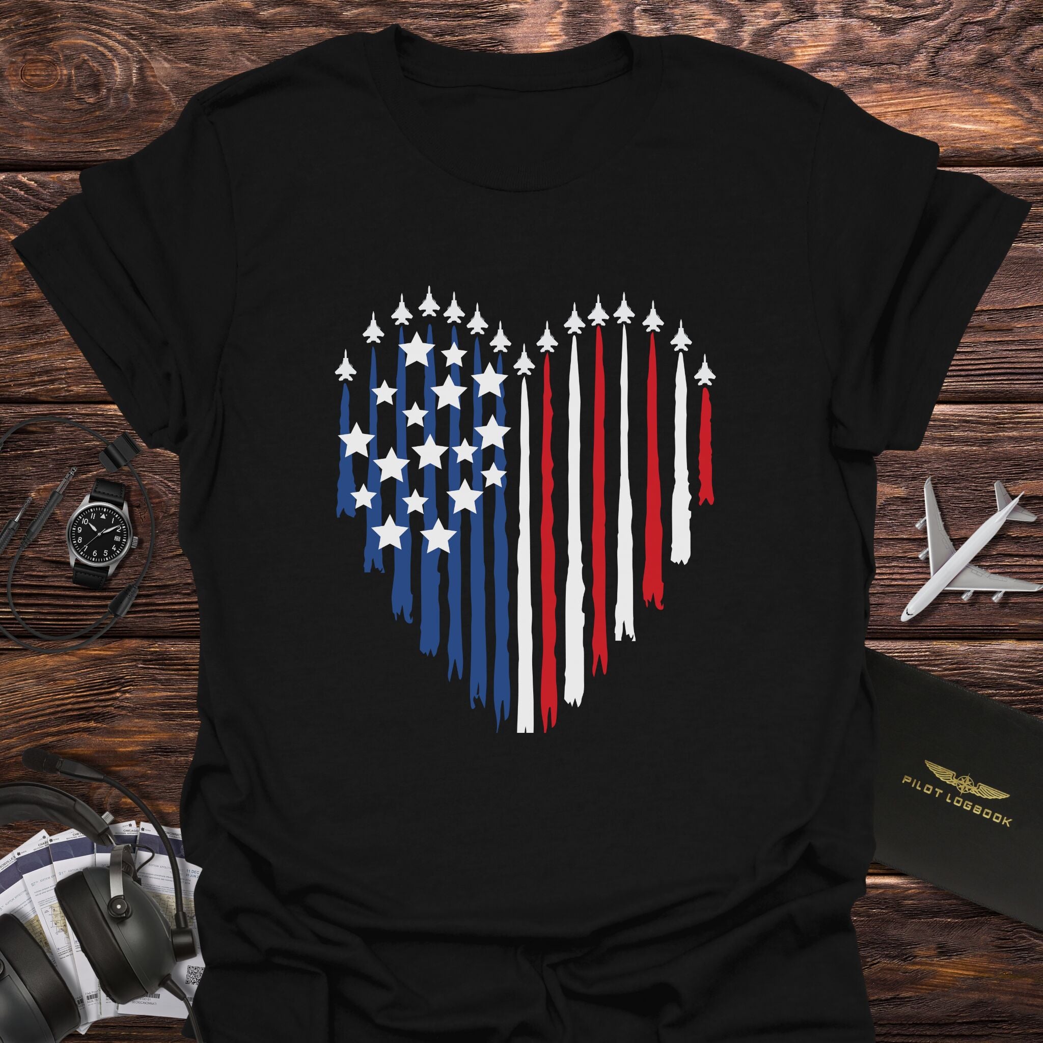 American Airpower Heart T-Shirt