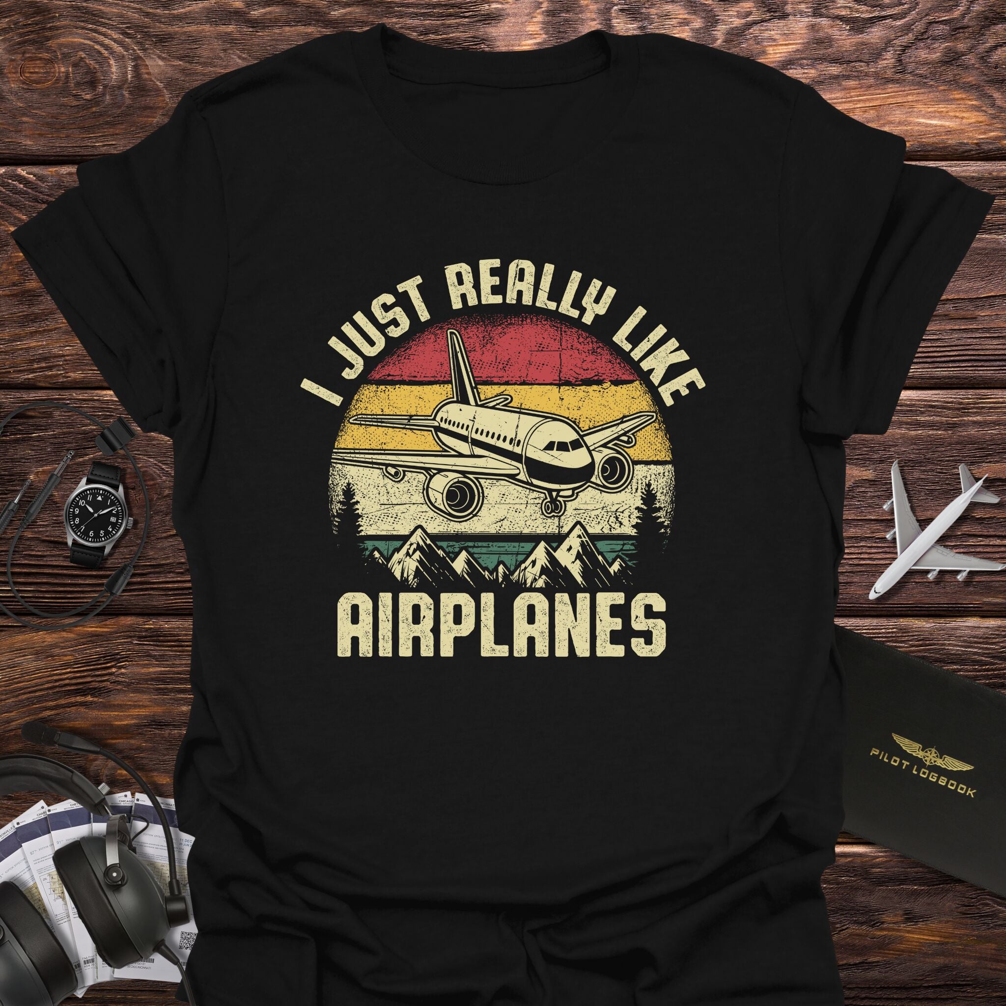 I Just Really Like Airplanes T-Shirt