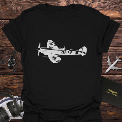 Supermarine Spitfire WWII Fighter T-Shirt