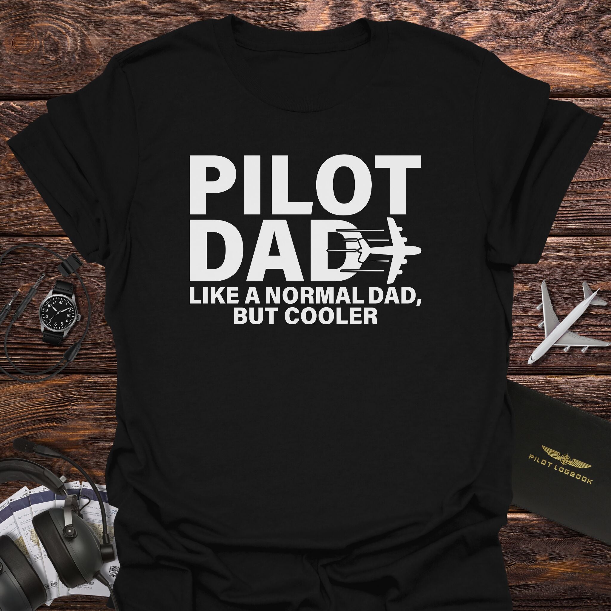 Cool Pilot Dad T-Shirt