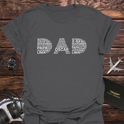 Dad Phonetic Alphabet T-Shirt