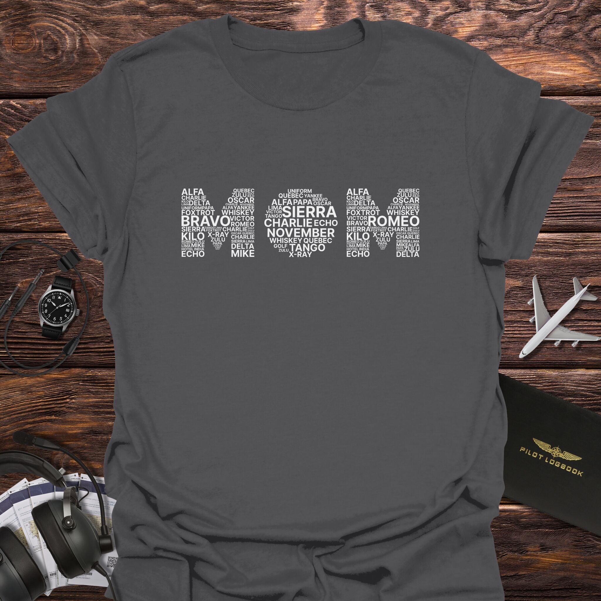 Mom Phonetic Alphabet T-Shirt