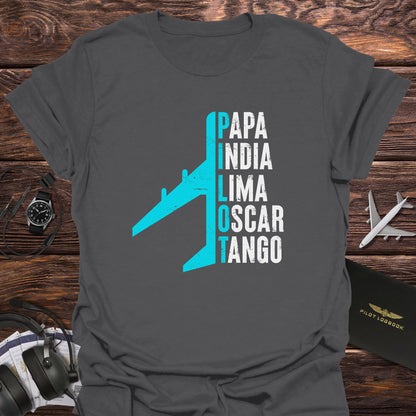 Pilot Phonetic Alphabet T-Shirt