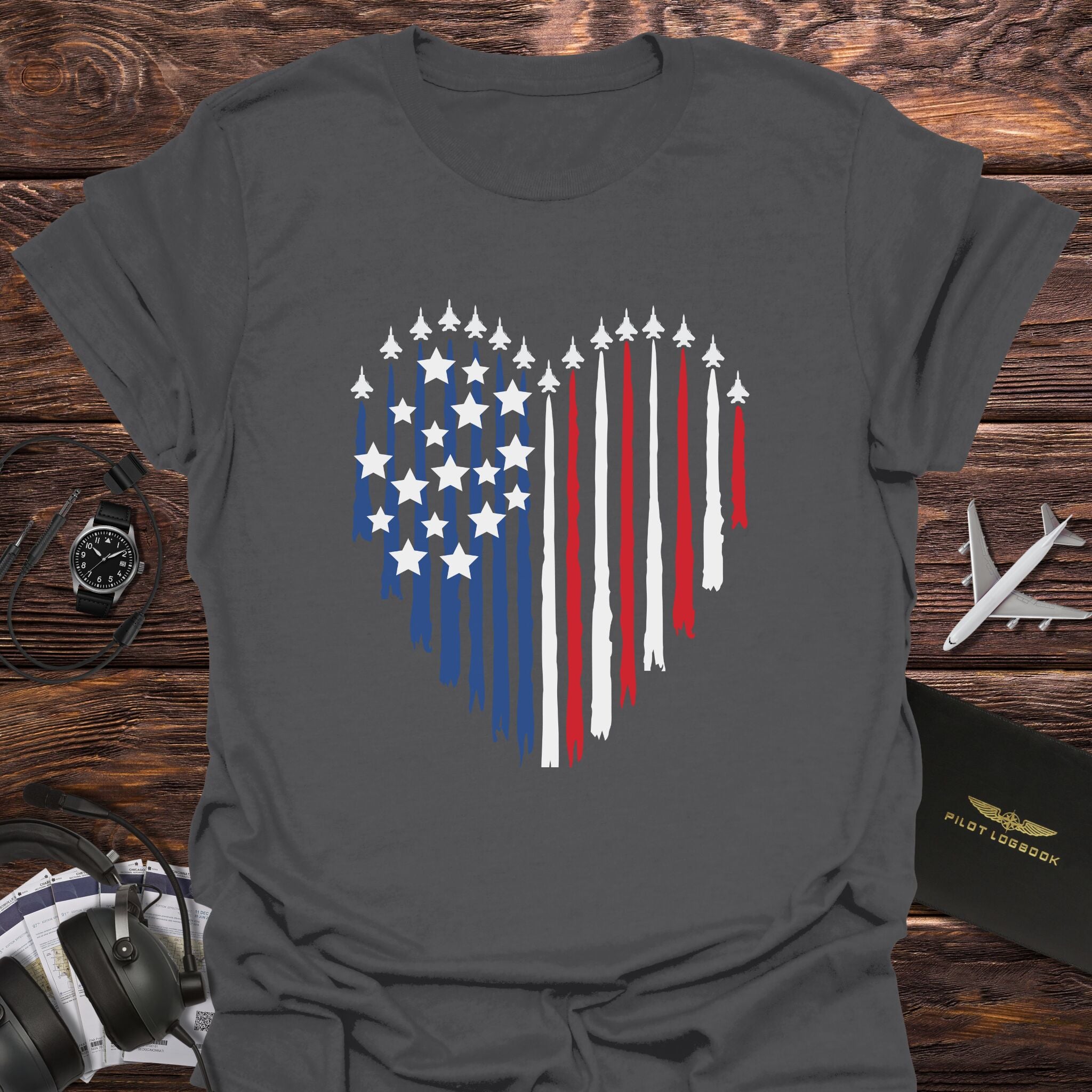 American Airpower Heart T-Shirt
