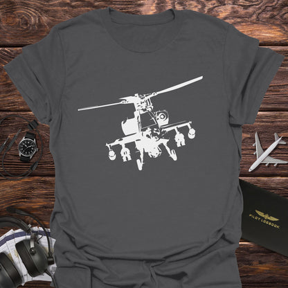 AH-64 Apache Attack Helicopter T-Shirt