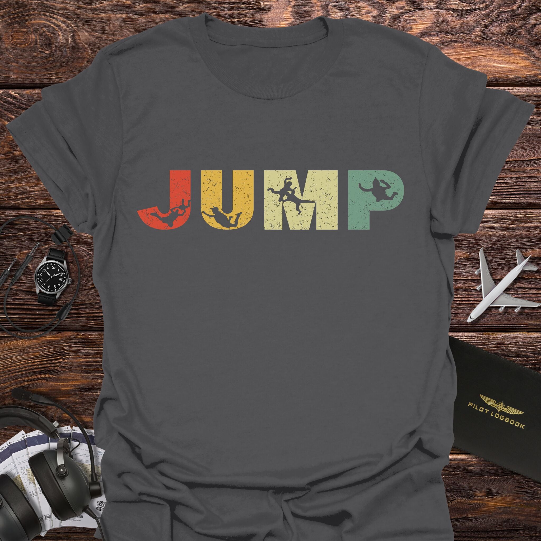 Jump Vintage Skydiving T-Shirt