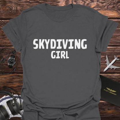 Skydiving Girl T-Shirt