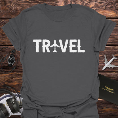 Travel Airplane Letter T-Shirt