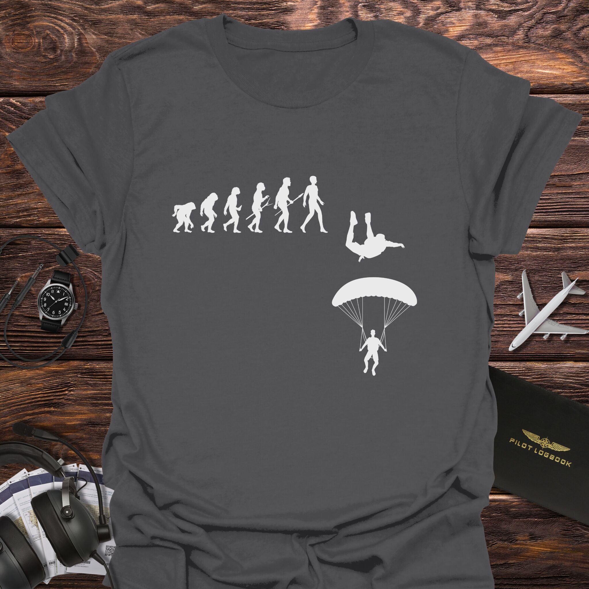 Skydiving Evolution T-Shirt