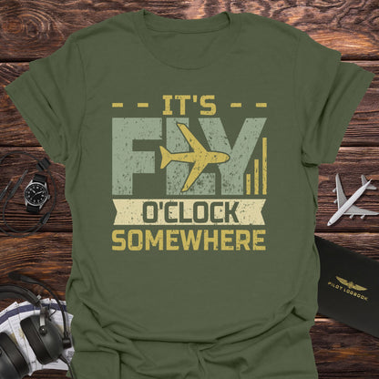It's Fly O'Clock T-Shirt