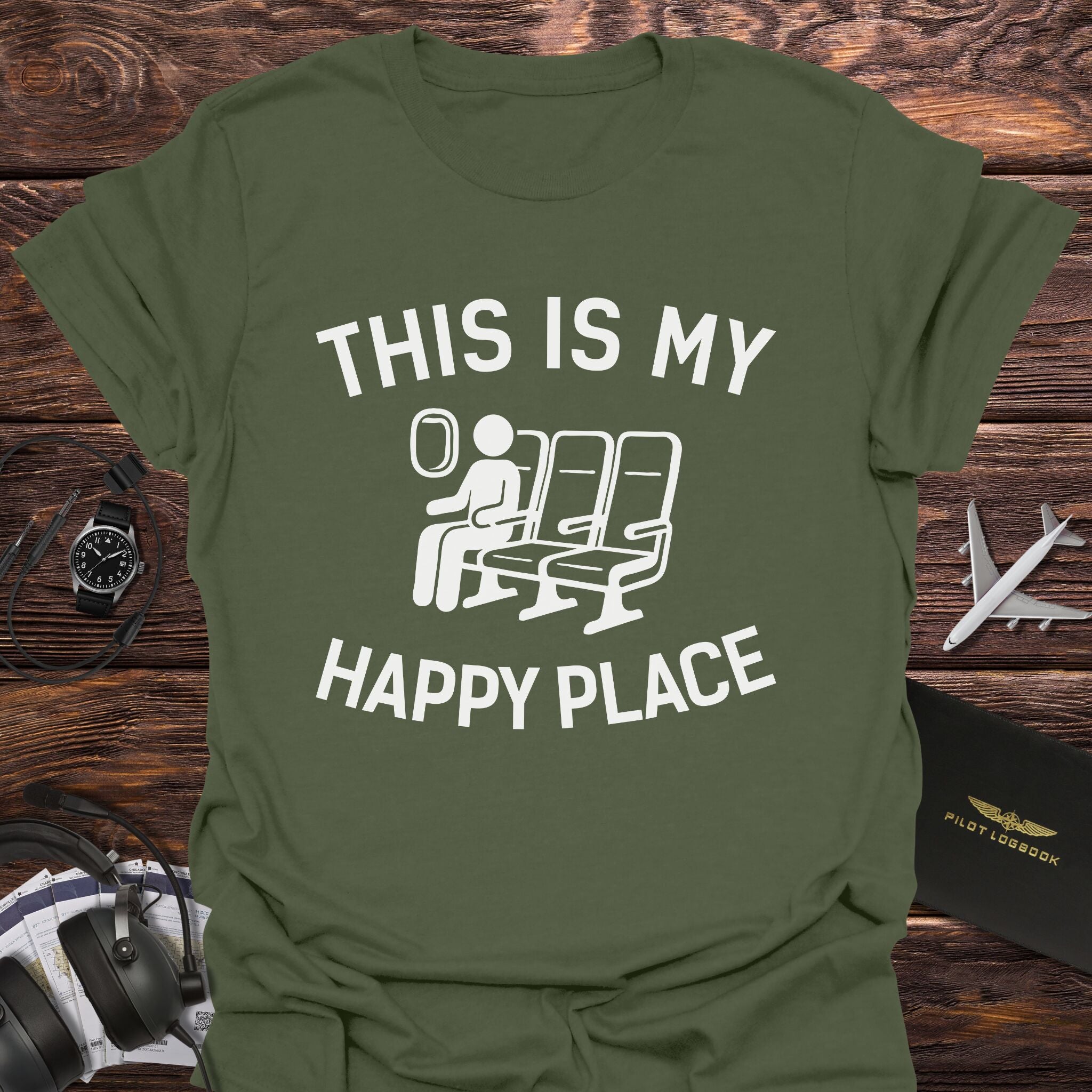 This Is My Happy Place Window Seat T-Shirt