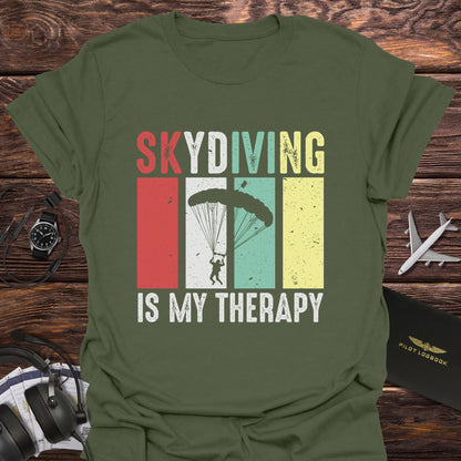 Skydiving Is My Therapy T-Shirt