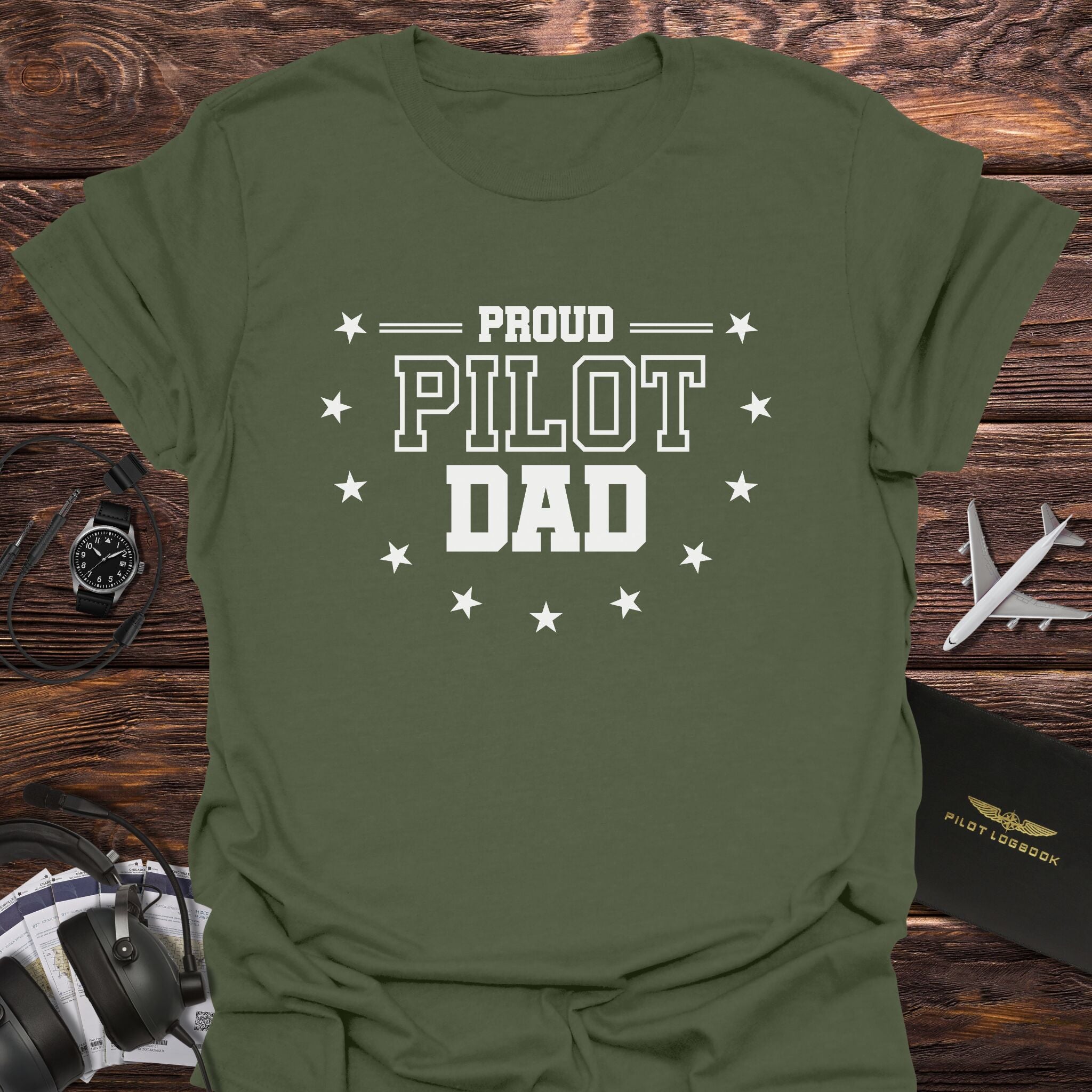 Proud Pilot Dad T-Shirt