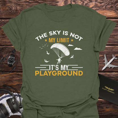 The Sky Is My Playground Skydiving T-Shirt