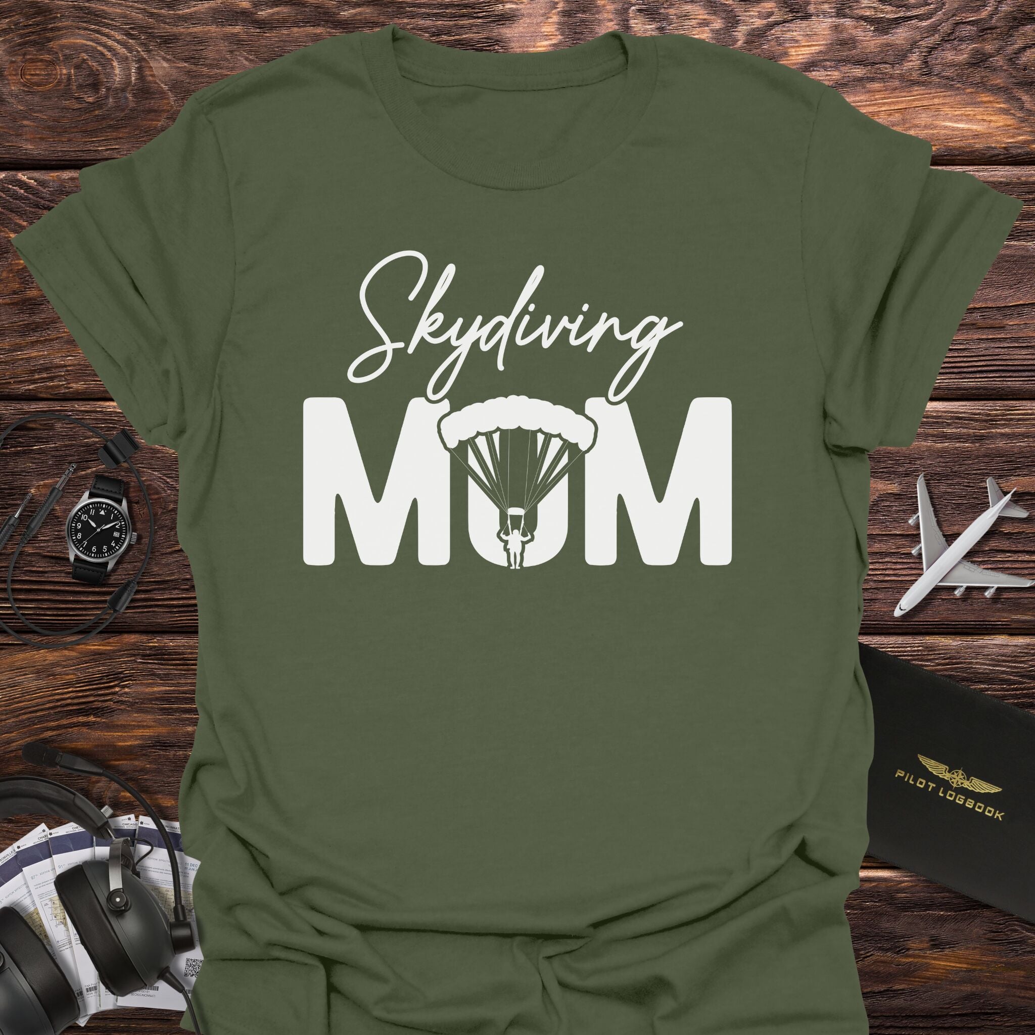 Skydiving Mom T-Shirt