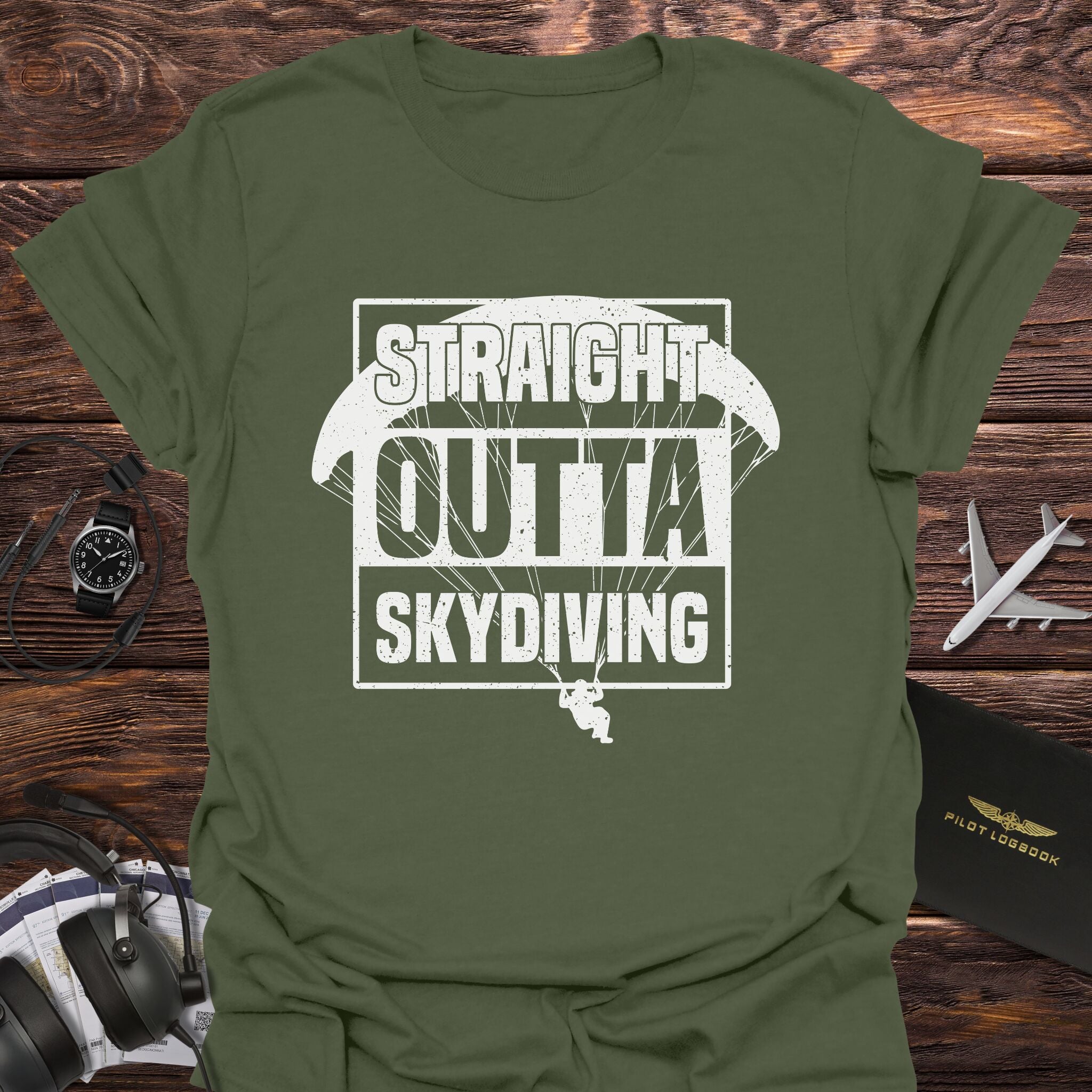 Straight Outta Skydiving T-Shirt