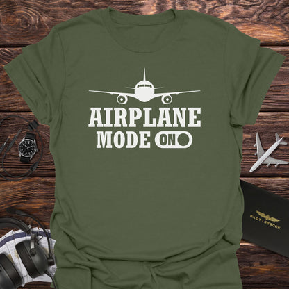 Airplane Mode On T-Shirt