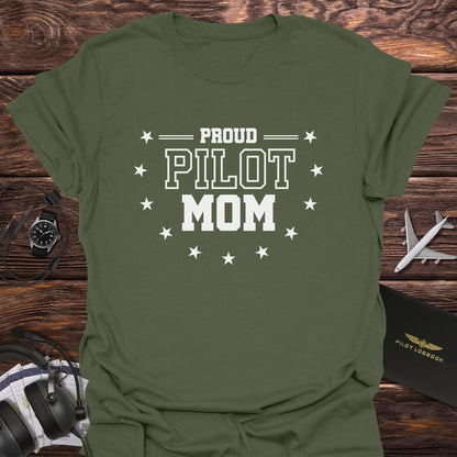 Proud Pilot Mom T-Shirt
