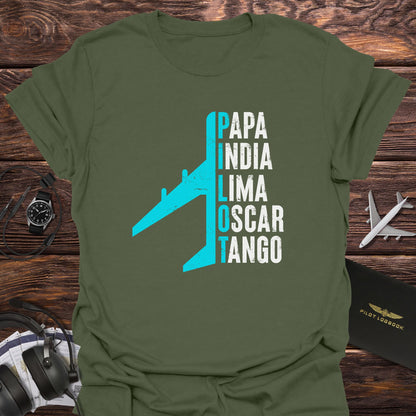 Pilot Phonetic Alphabet T-Shirt