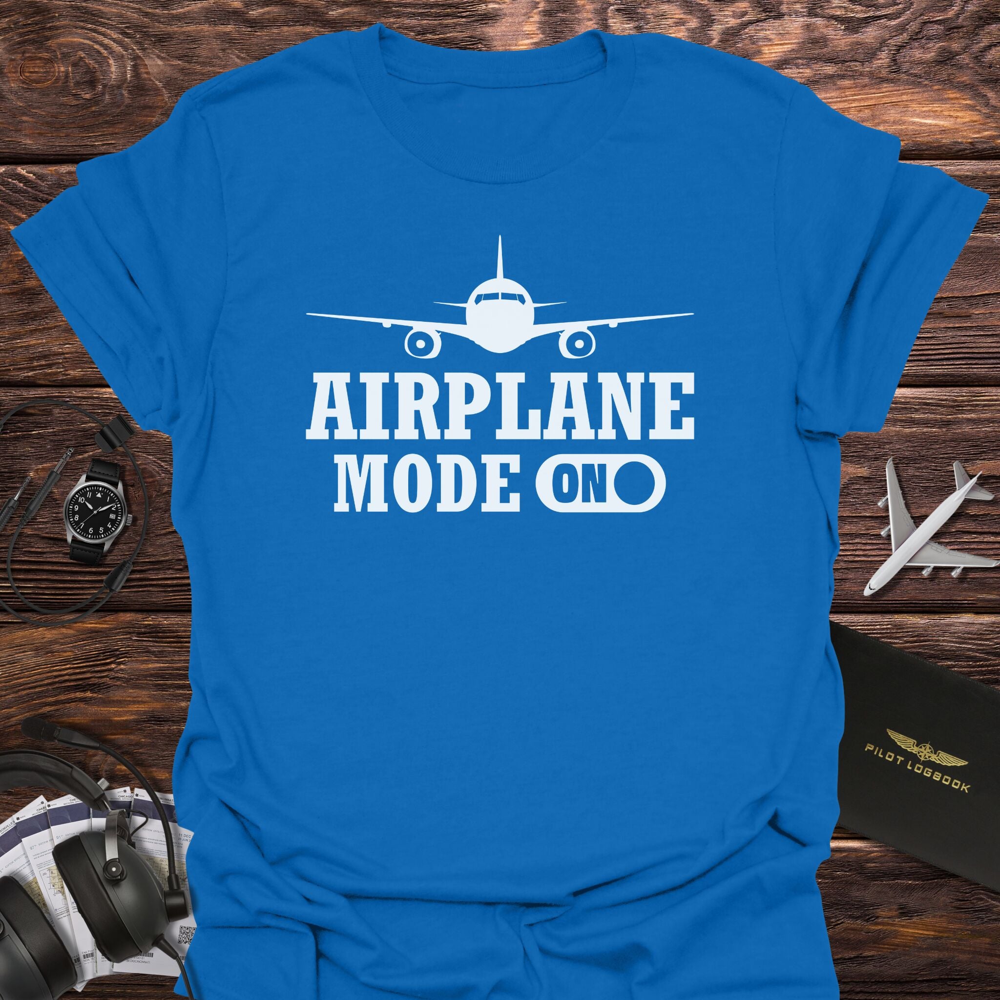 Airplane Mode On T-Shirt