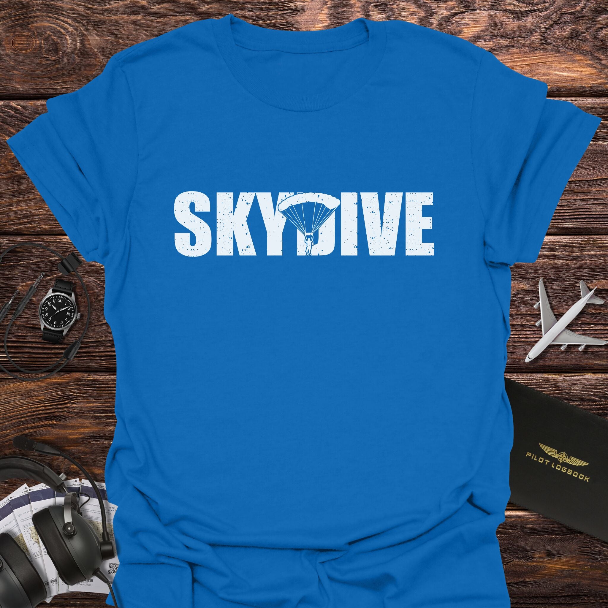 Bold Skydive Parachute T-Shirt