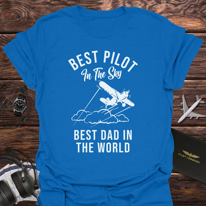 Best Pilot Best Dad T-Shirt