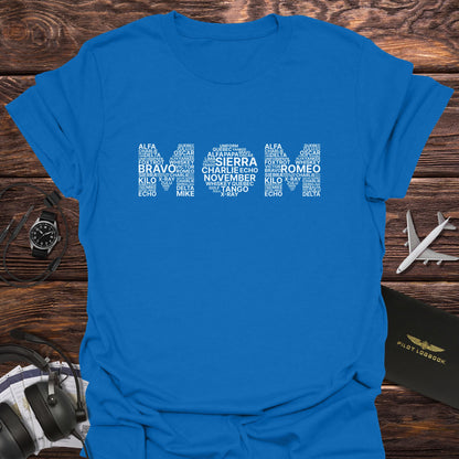 Mom Phonetic Alphabet T-Shirt