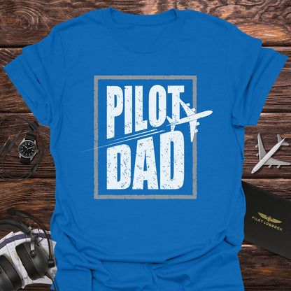 Pilot Dad with Plane T-Shirt